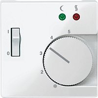 Лицевая панель Schneider Electric Merten System M для терморегулятора полярно-белый